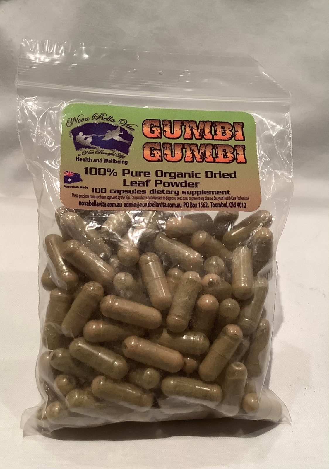 Gumbi leaf powder 2025 capsules